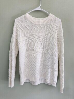White Knit Sweater
